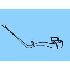 Adjustable Black Metal Paint Ball Marker Display Stand For Storage Or Maintenanc